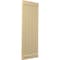 Ekena Millwork Americraft 5-Board Exterior Wood Joined Board-n-Batten Shutters w/ End Batten, ARW103BB518X77NTH, PR ARW103BB518X77NTH - alternate 8